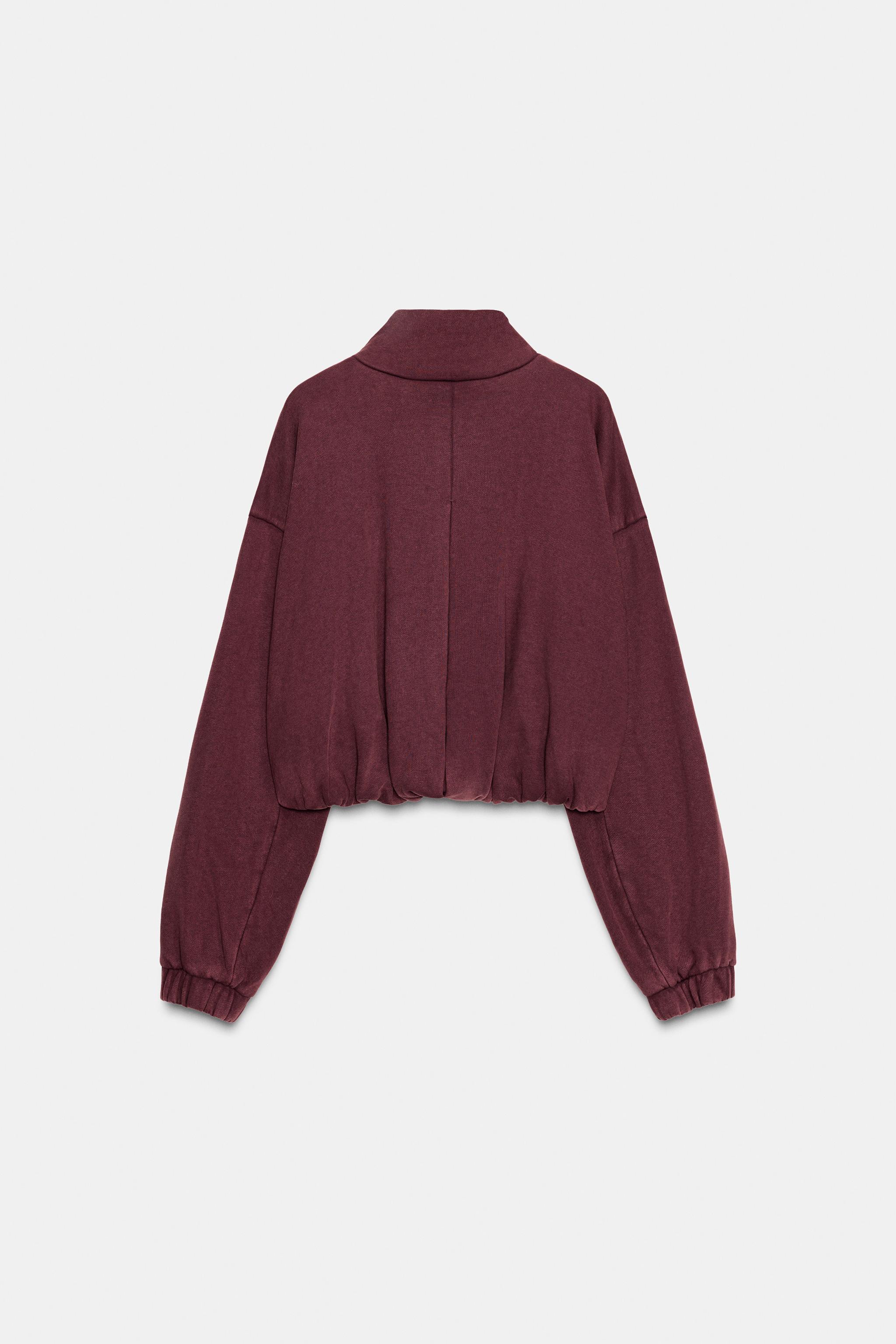 WASHED FLEECE JACKET